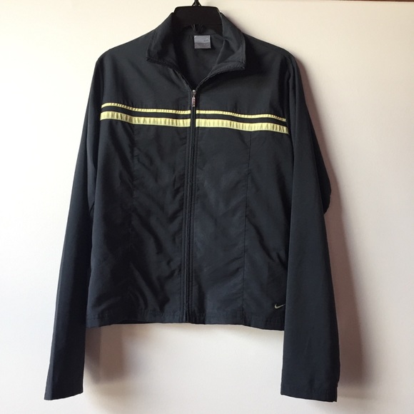 Nike Women’s zip up Jacket mesh lining gray LG - Picture 2 of 6